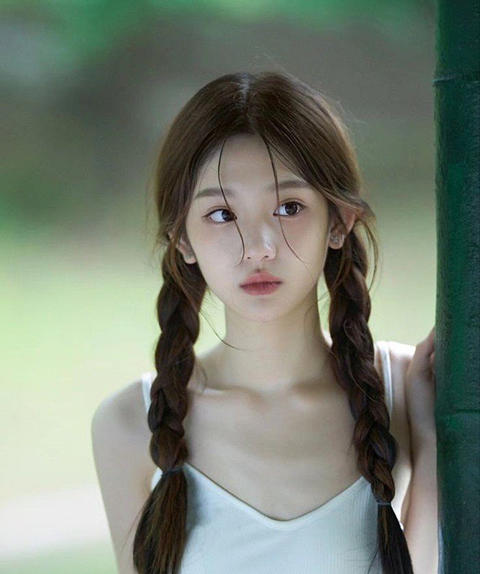 bện tóc đuôi sam