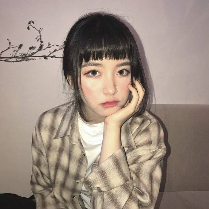 các kiểu mái ngố dễ thương