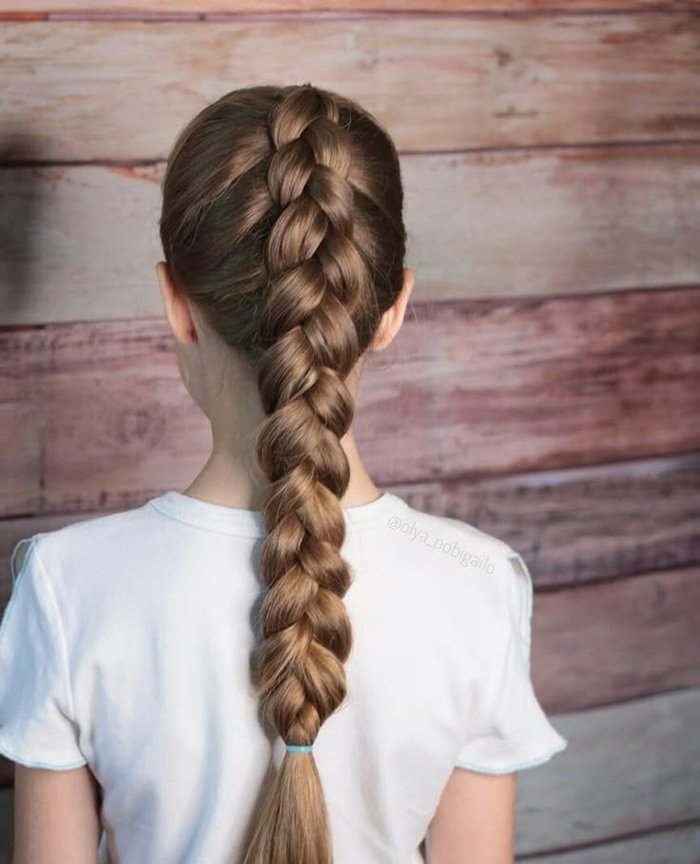 cách thắt tóc đuôi sam