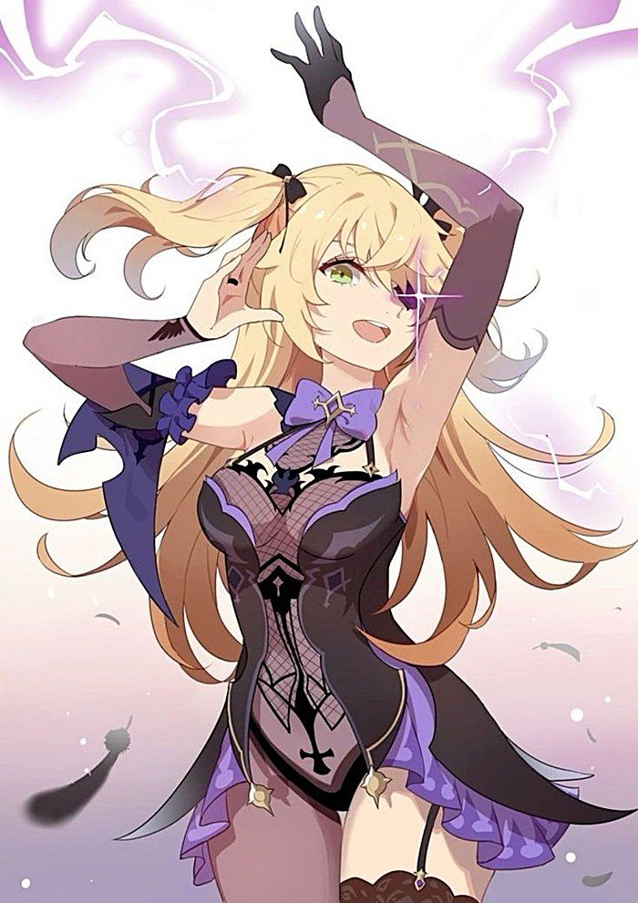 hình Fischl xinh đẹp