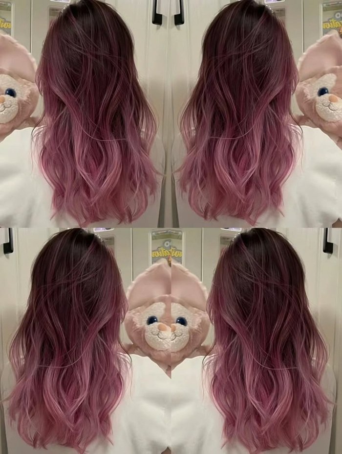 hình Nhuộm Ombre đẹp