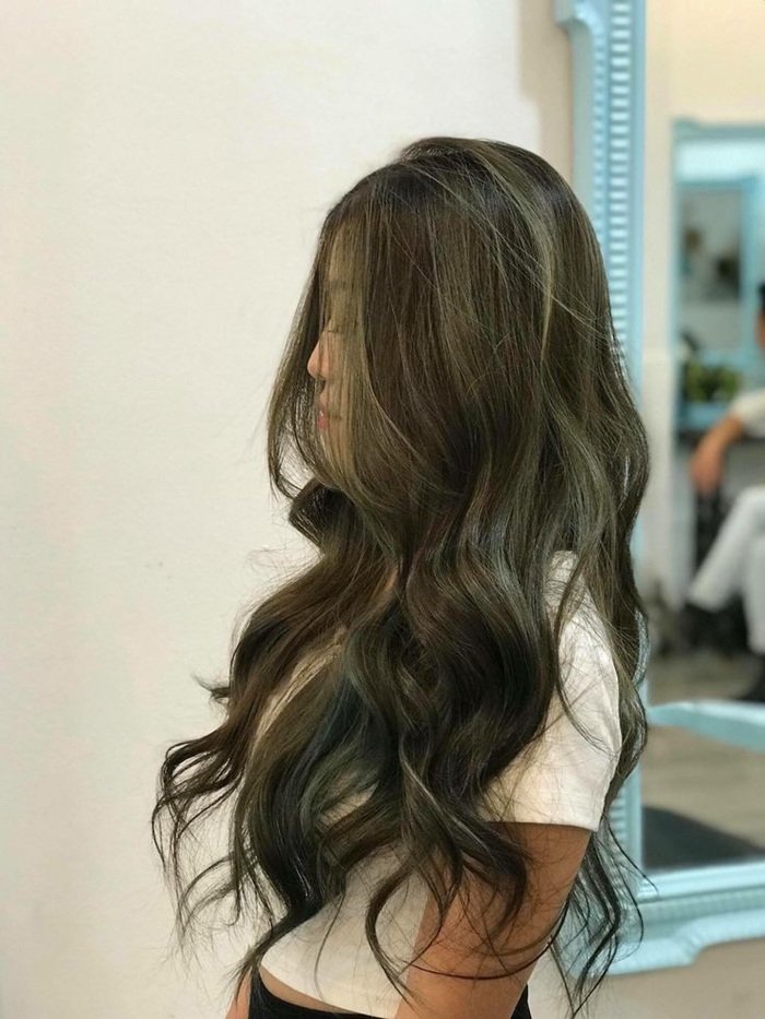 hình Nhuộm Ombre xinh