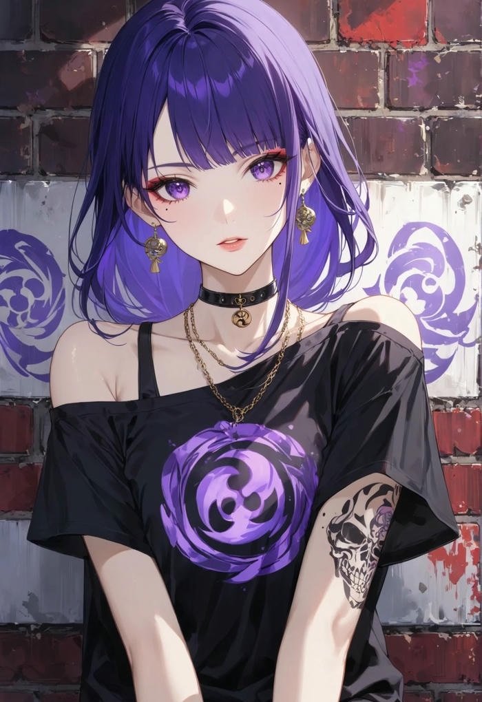 hình Raiden Shogun chất