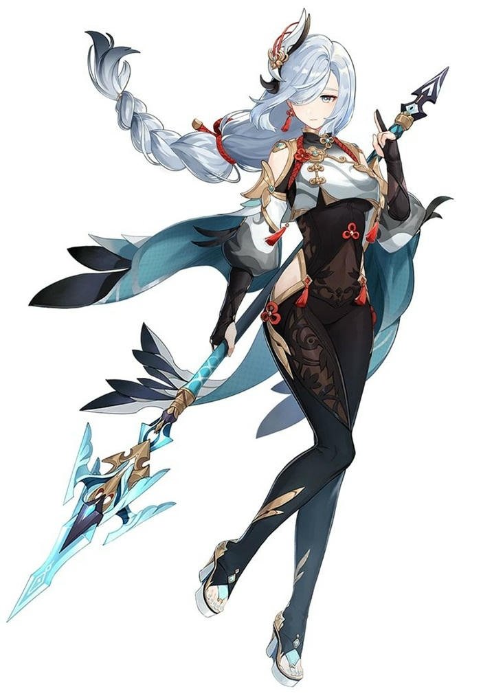 hình Shenhe siêu xinh