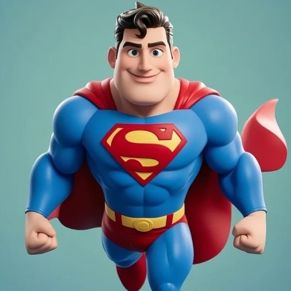 hình Superman chibi full hd