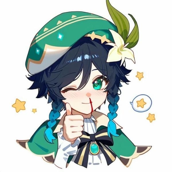 hình Venti chibi siêu đẹp