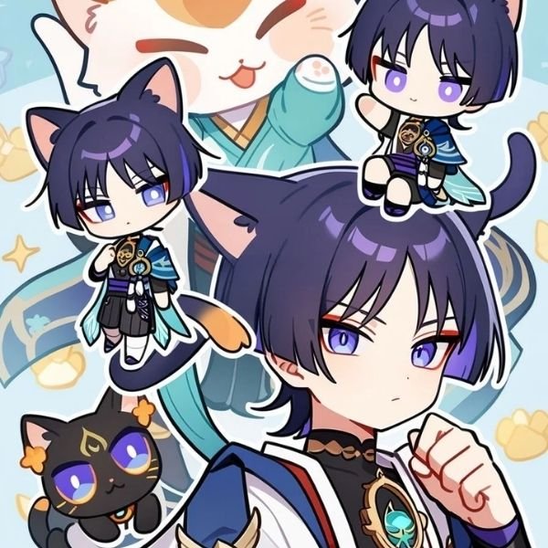 hình Wanderer chibi 3d