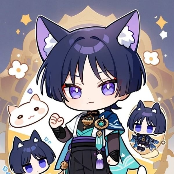 hình Wanderer chibi 4k