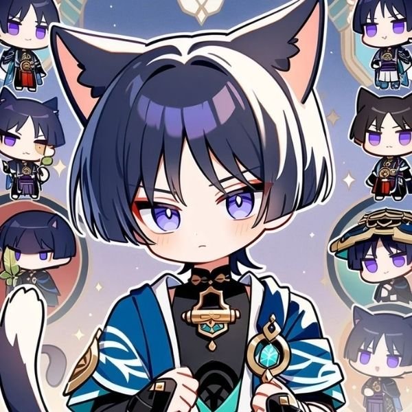 hình Wanderer chibi cực đẹp