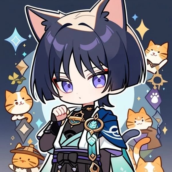 hình Wanderer chibi siêu đẹp