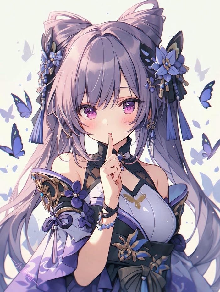 hình ảnh Keqing dễ thương nhất