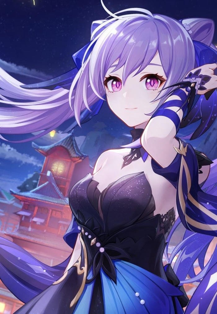 hình ảnh Keqing đẹp cực