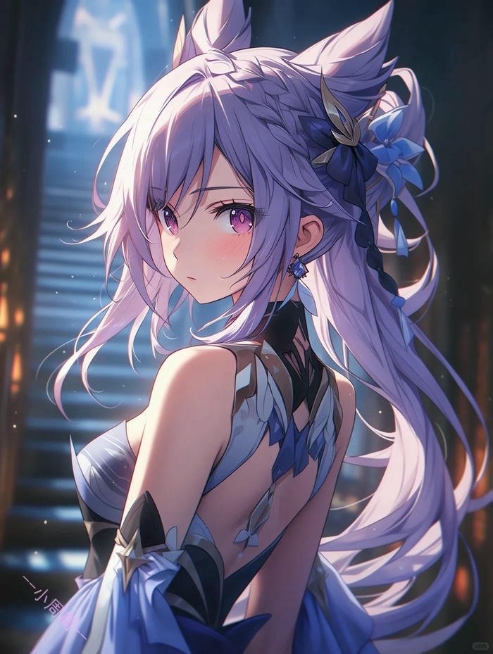 hình ảnh Keqing siêu xinh