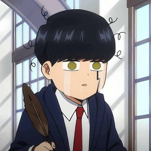 hình ảnh Mashle chibi bối rối