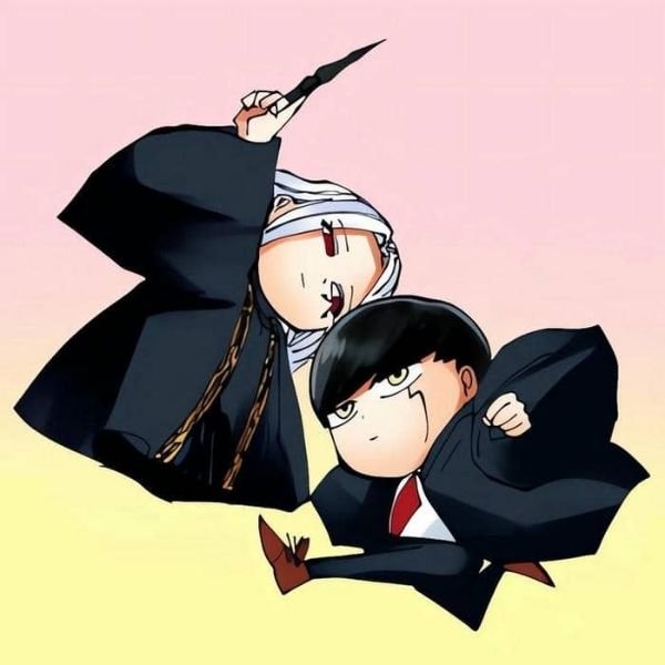 hình ảnh Mashle chibi ngầu