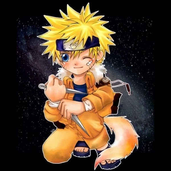 hình ảnh Naruto chibi 3d