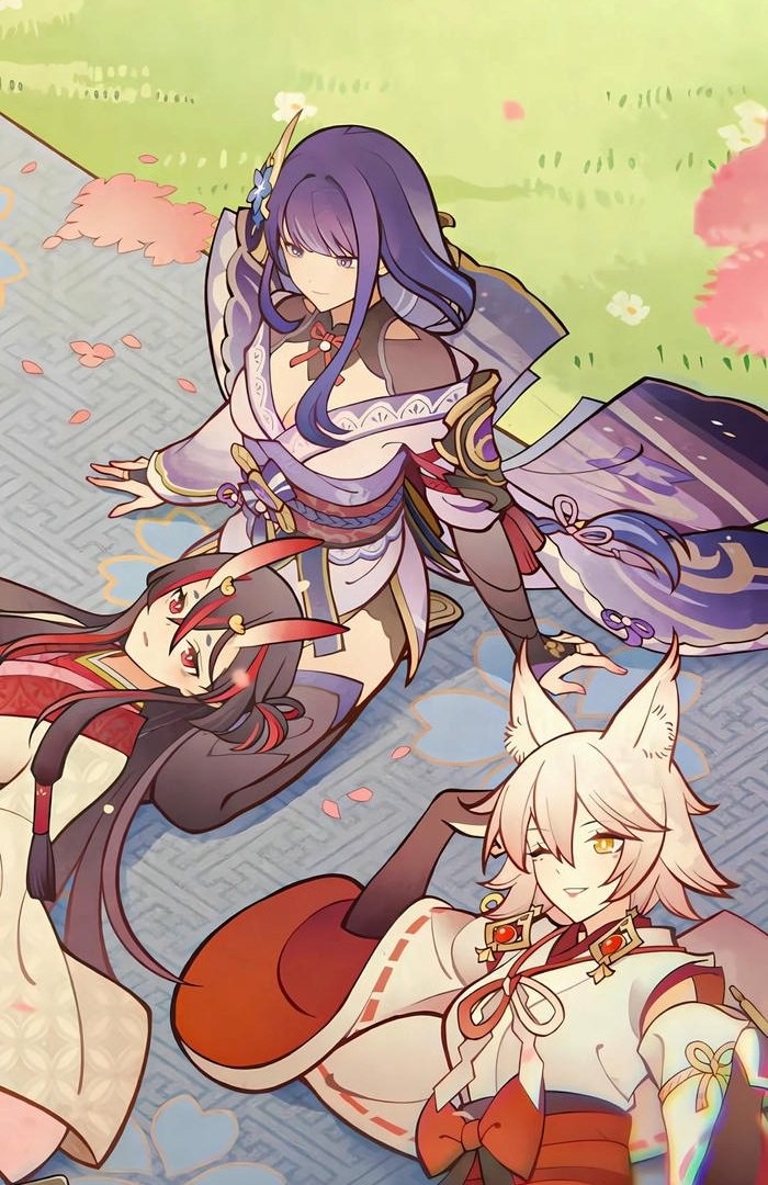 hình ảnh Raiden Shogun cực dễ thương