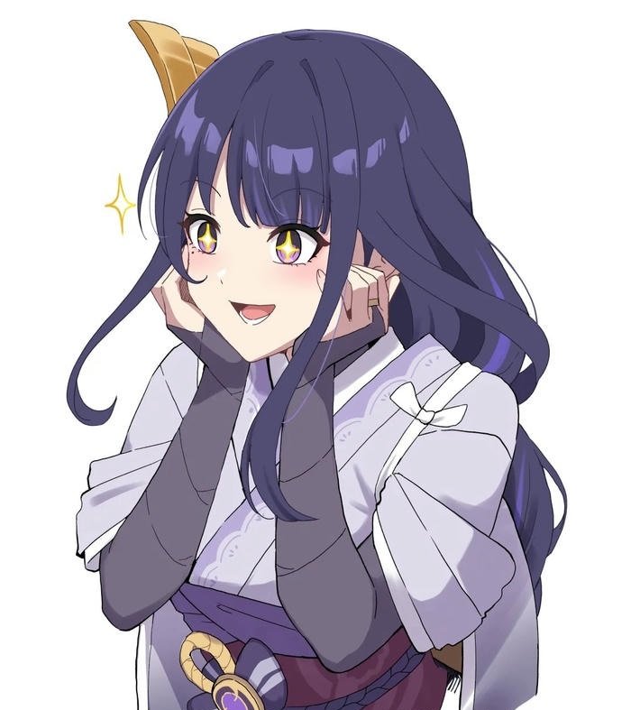 hình ảnh Raiden Shogun đáng yêu