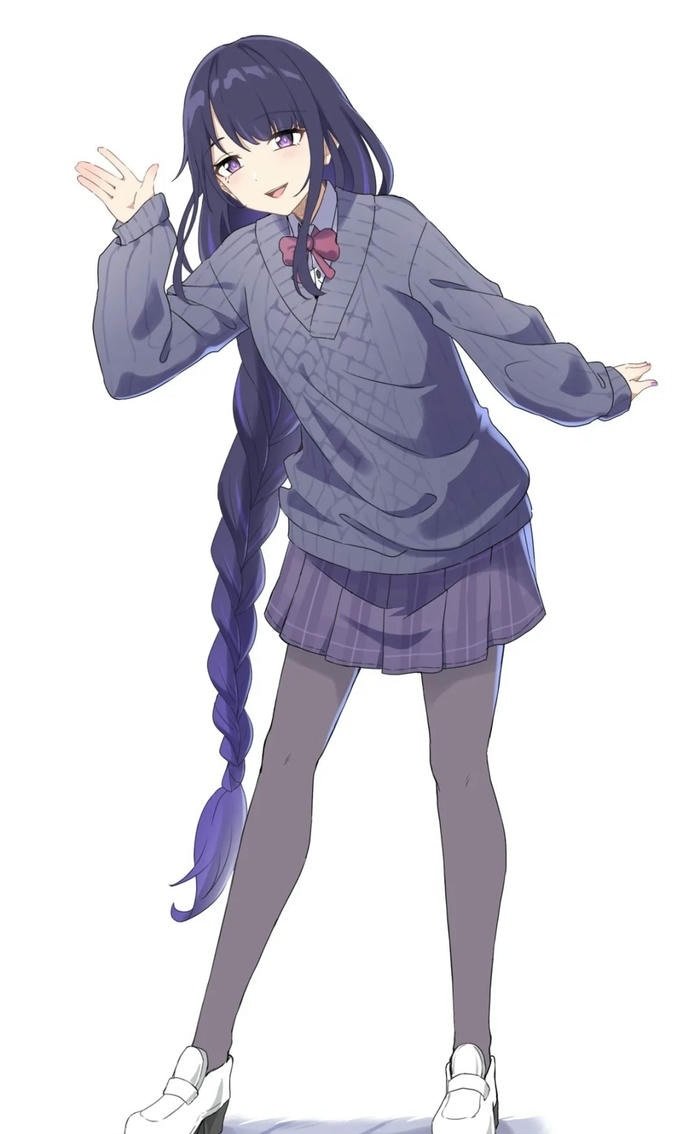 hình ảnh Raiden Shogun siêu dễ thương