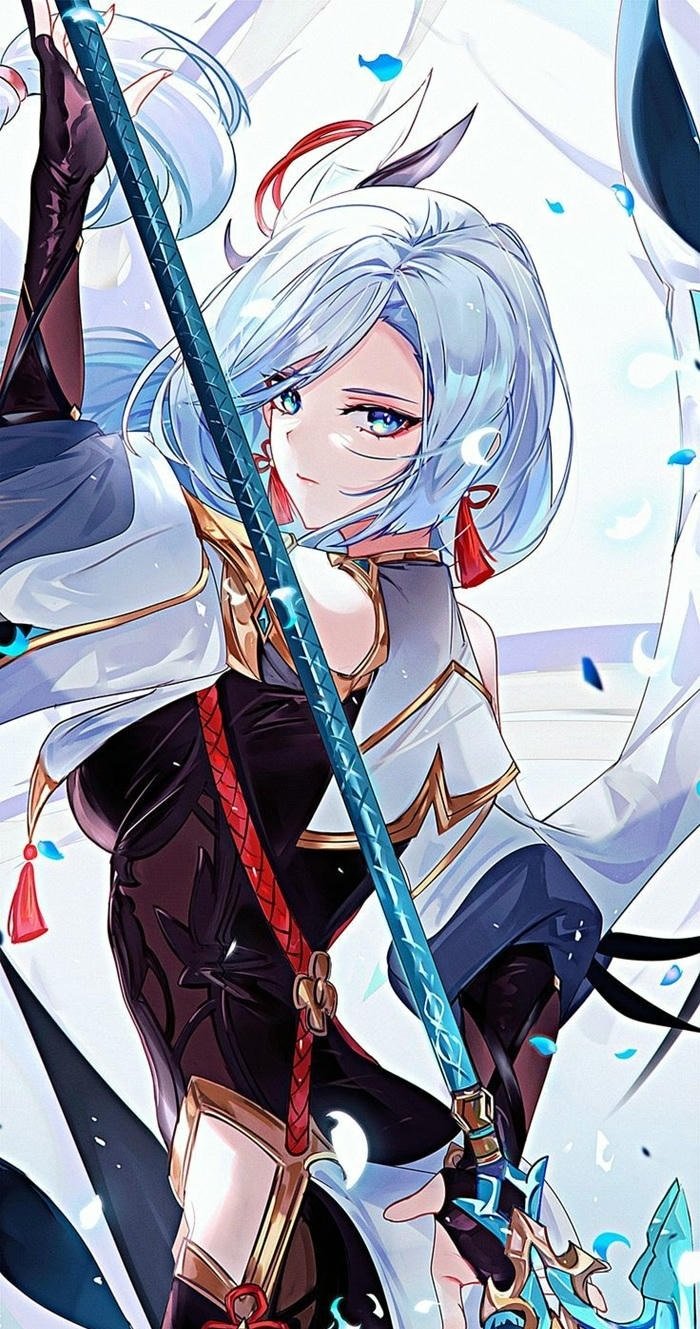 hình ảnh Shenhe siêu đẹp