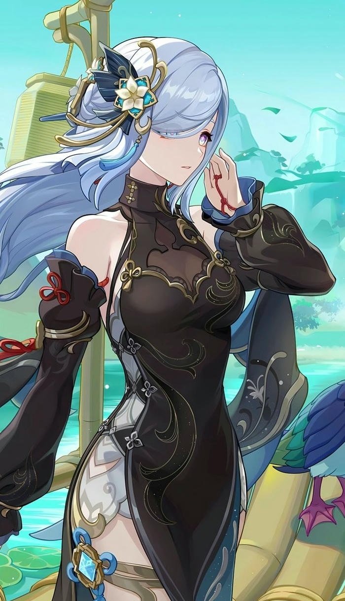 hình ảnh Shenhe xinh đẹp