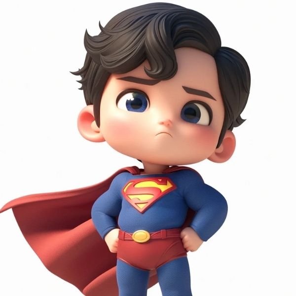 hình ảnh Superman chibi đẹp nhất