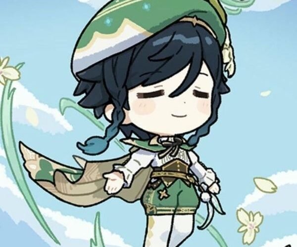 hình ảnh Venti chibi cực đẹp