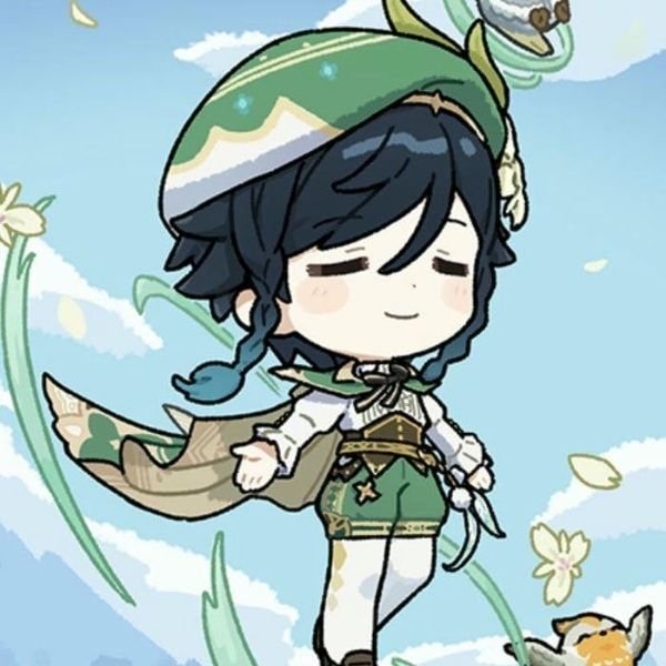 hình ảnh Venti chibi cực đẹp