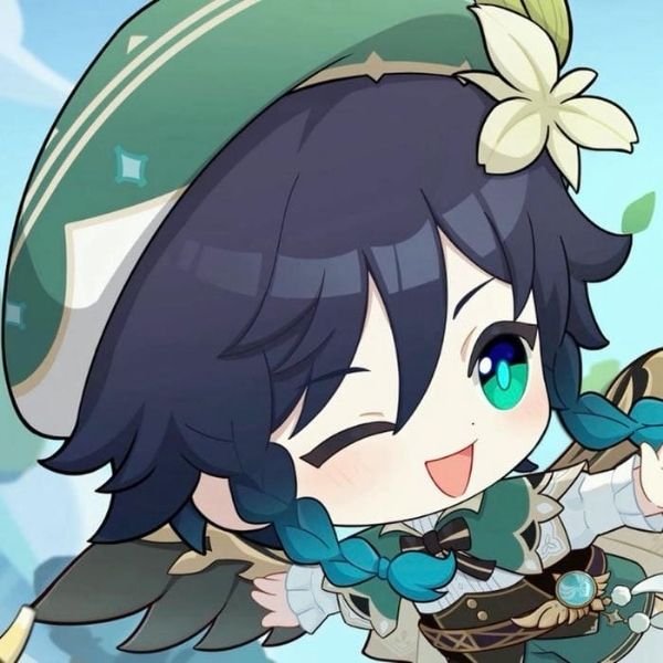 hình ảnh Venti chibi dễ thương