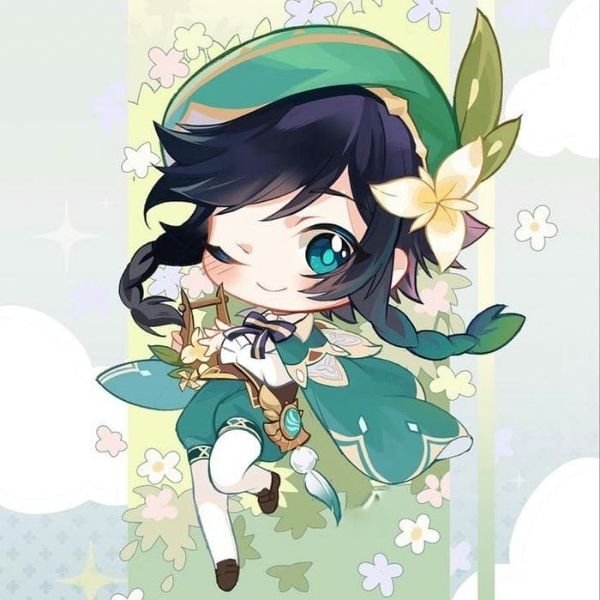hình ảnh Venti chibi hd