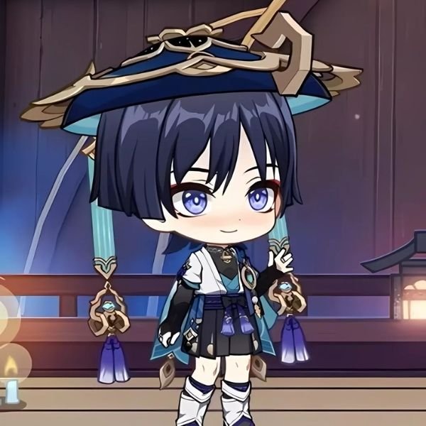 hình ảnh Wanderer chibi 3d