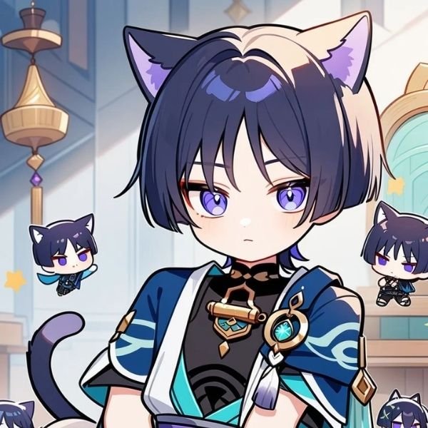 hình ảnh Wanderer chibi 4k