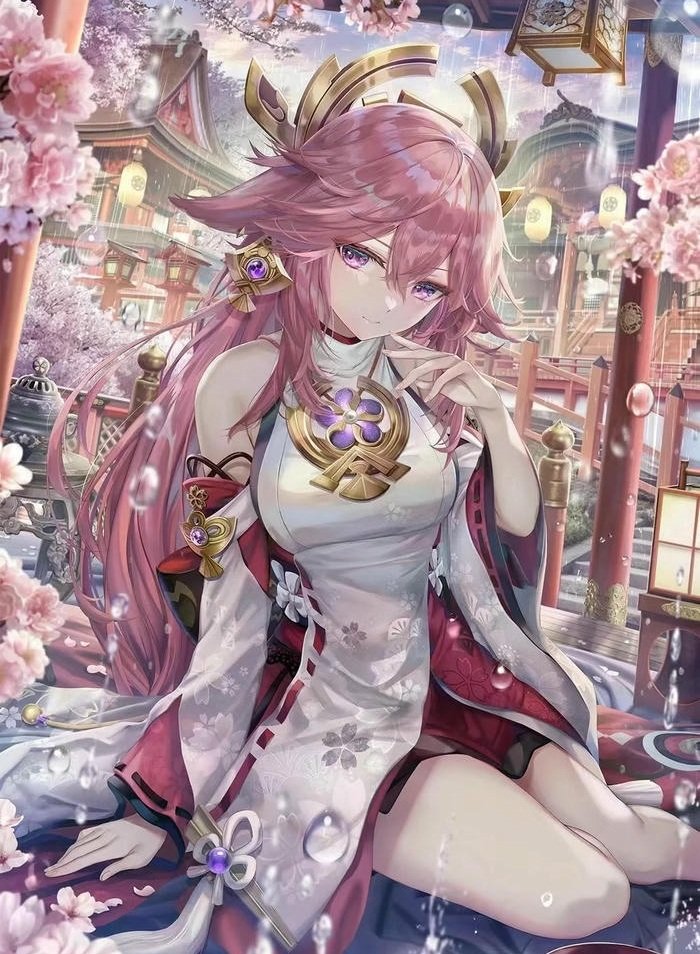 hình ảnh Yae Miko đẹp cực