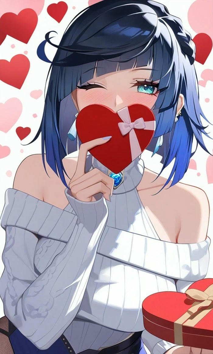 hình ảnh Yelan đáng yêu