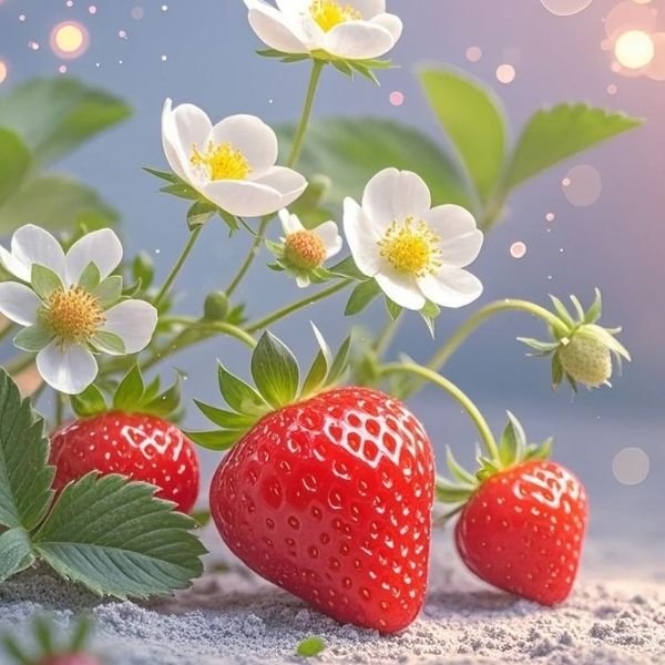 hình ảnh avatar quả dâu 4k