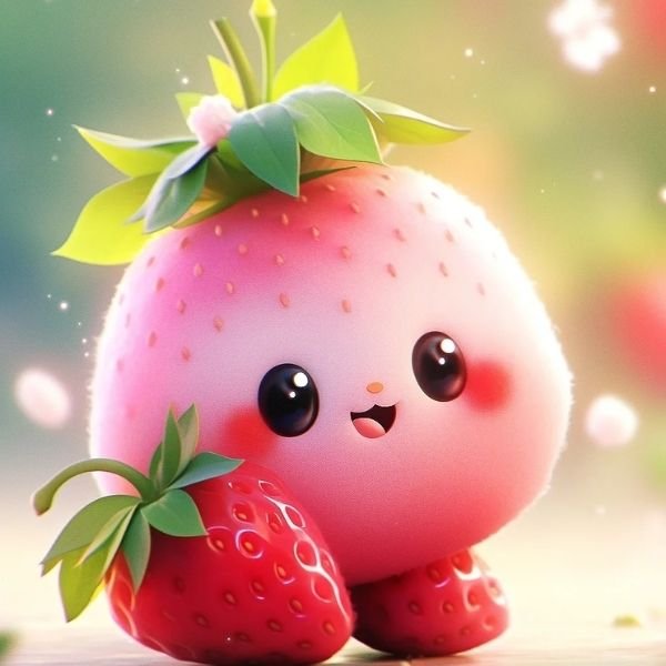 hình ảnh avatar quả dâu chất