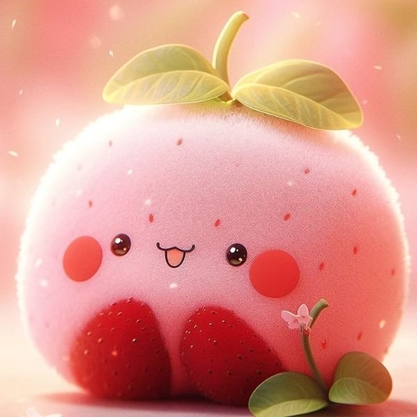 hình ảnh avatar quả dâu cực chất