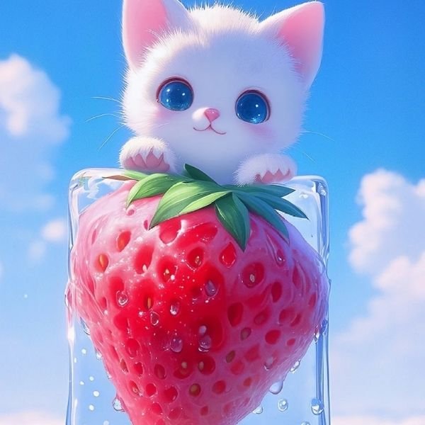 hình ảnh avatar quả dâu full hd