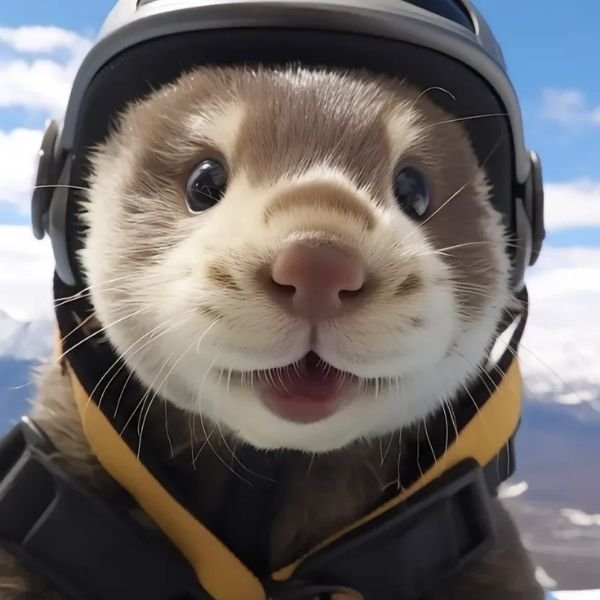 hình ảnh avatar rái cá cute