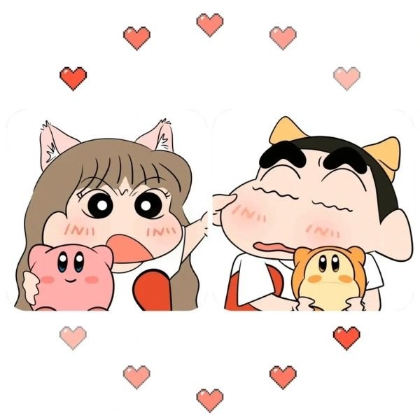 hình ảnh cặp đôi chibi full hd