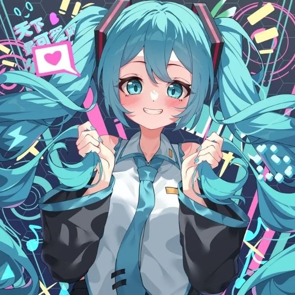 hình ảnh chibi Miku cực chất