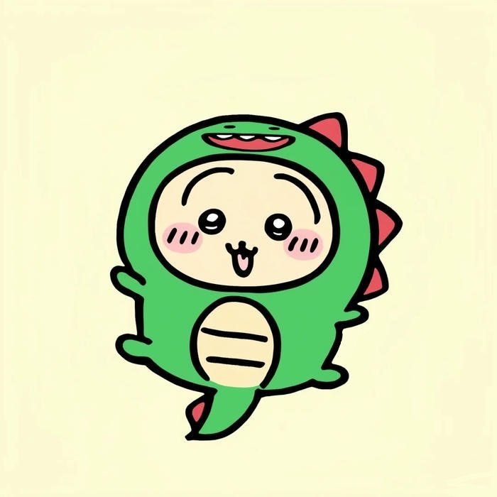 hình ảnh chibi khủng long cute