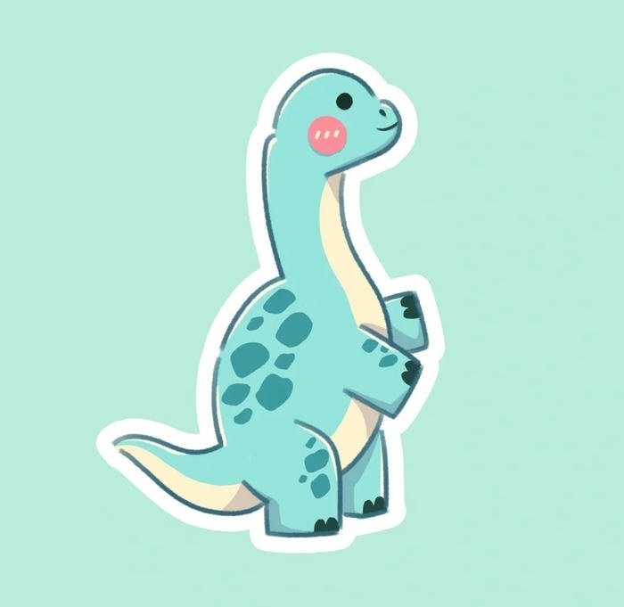 hình ảnh chibi khủng long đẹp