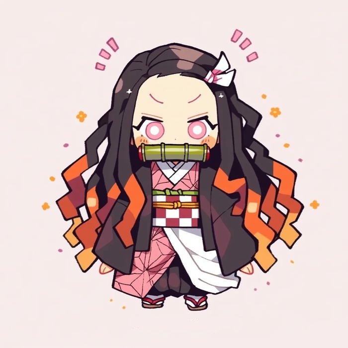 hình ảnh chibi nezuko đẹp