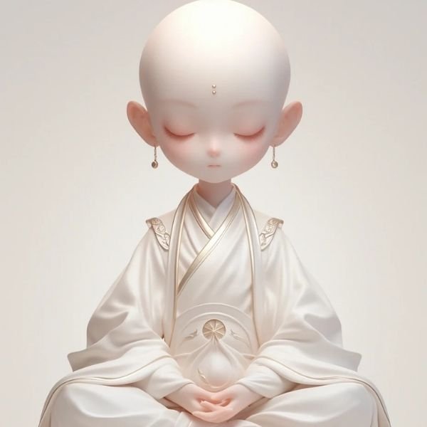 hình ảnh chú tiểu chibi 3d