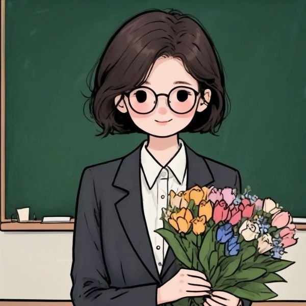 hình ảnh cô giáo chibi cực đẹp