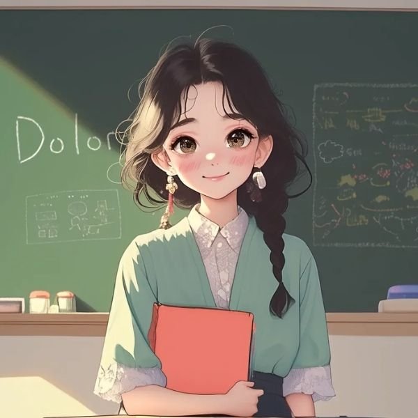hình ảnh cô giáo chibi đáng yêu