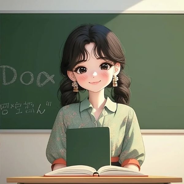 hình ảnh cô giáo chibi dễ thương