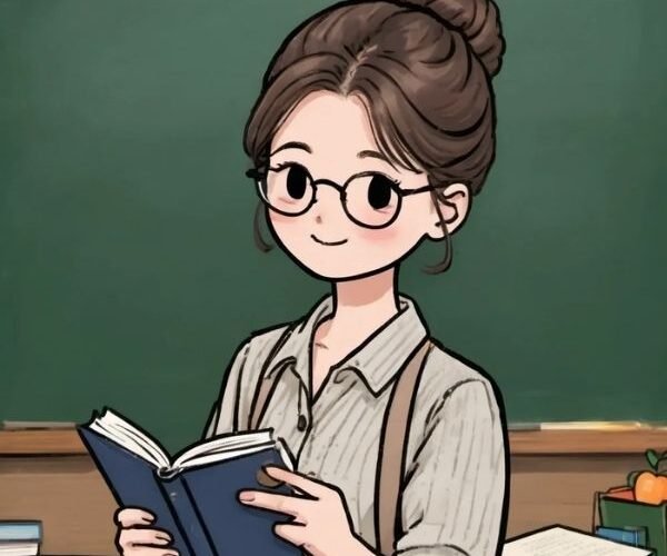 hình ảnh cô giáo chibi đẹp