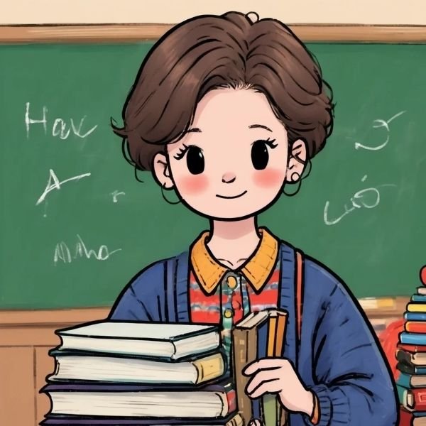 hình ảnh cô giáo chibi siêu đẹp